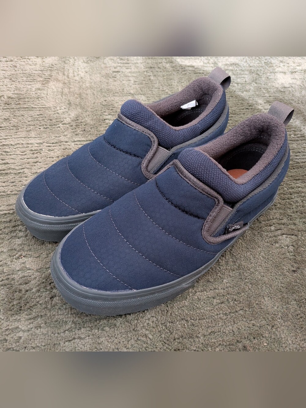 NEW Women's Vans Slip-On Mid Cozy Mesh Parisan Night Slipper Sneaker Shoes Sz 8